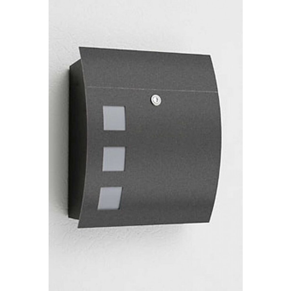 CMD Briefkasten rund Anthrazit main product photo