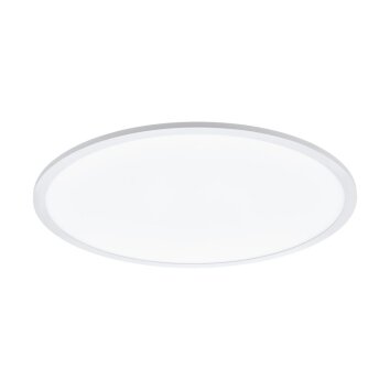 Eglo CONNECT SARSINA-C Deckenleuchte LED Weiß, 1-flammig, Fernbedienung, Farbwechsler