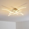 Kosola Deckenleuchte LED Nickel-Matt, 4-flammig