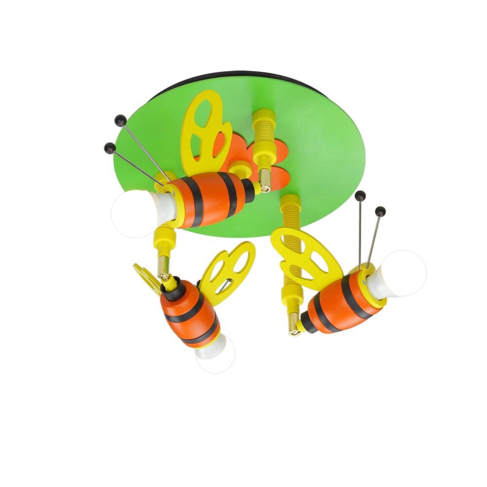 Elobra HUMMEL Deckenrondell Bunt, 3-flammig main product photo