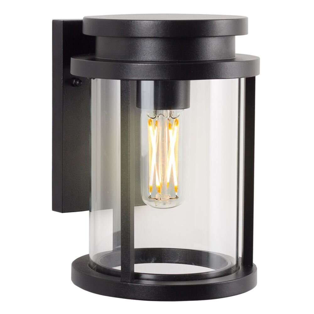 KS Verlichting Sydney Wandleuchte Schwarz, 1-flammig main product photo