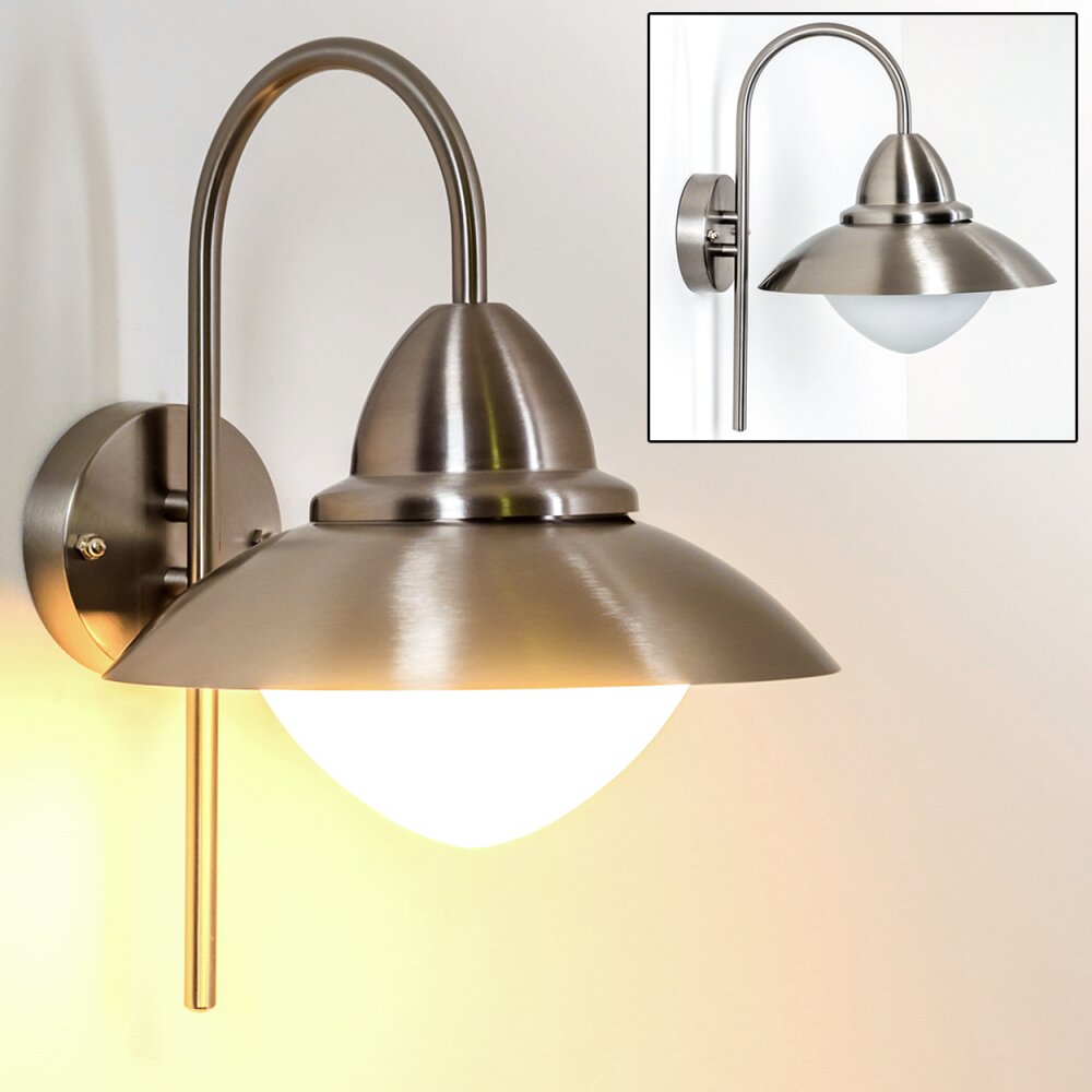 Gielas Außenwandleuchte Edelstahl, 1-flammig main product photo