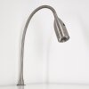 Alsea Bettleuchte LED Nickel-Matt, 1-flammig, Bewegungsmelder