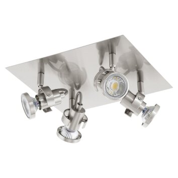Eglo TUKON 3 LED Nickel-Matt, 4-flammig Eglo TUKON 3 LED Nickel-Matt, 4-flammig