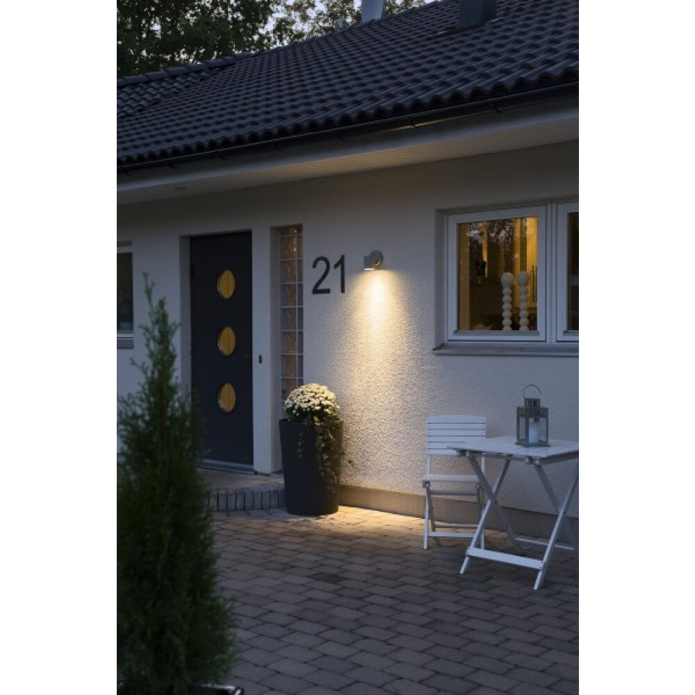 Konstsmide Modena Wandleuchte Grau, 1-flammig main product photo