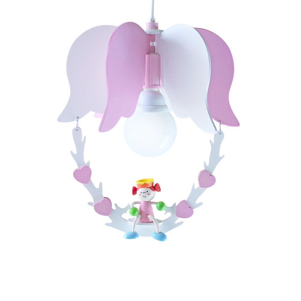 Elobra PRINZESSIN Pendelleuchte Pink, 1-flammig main product photo