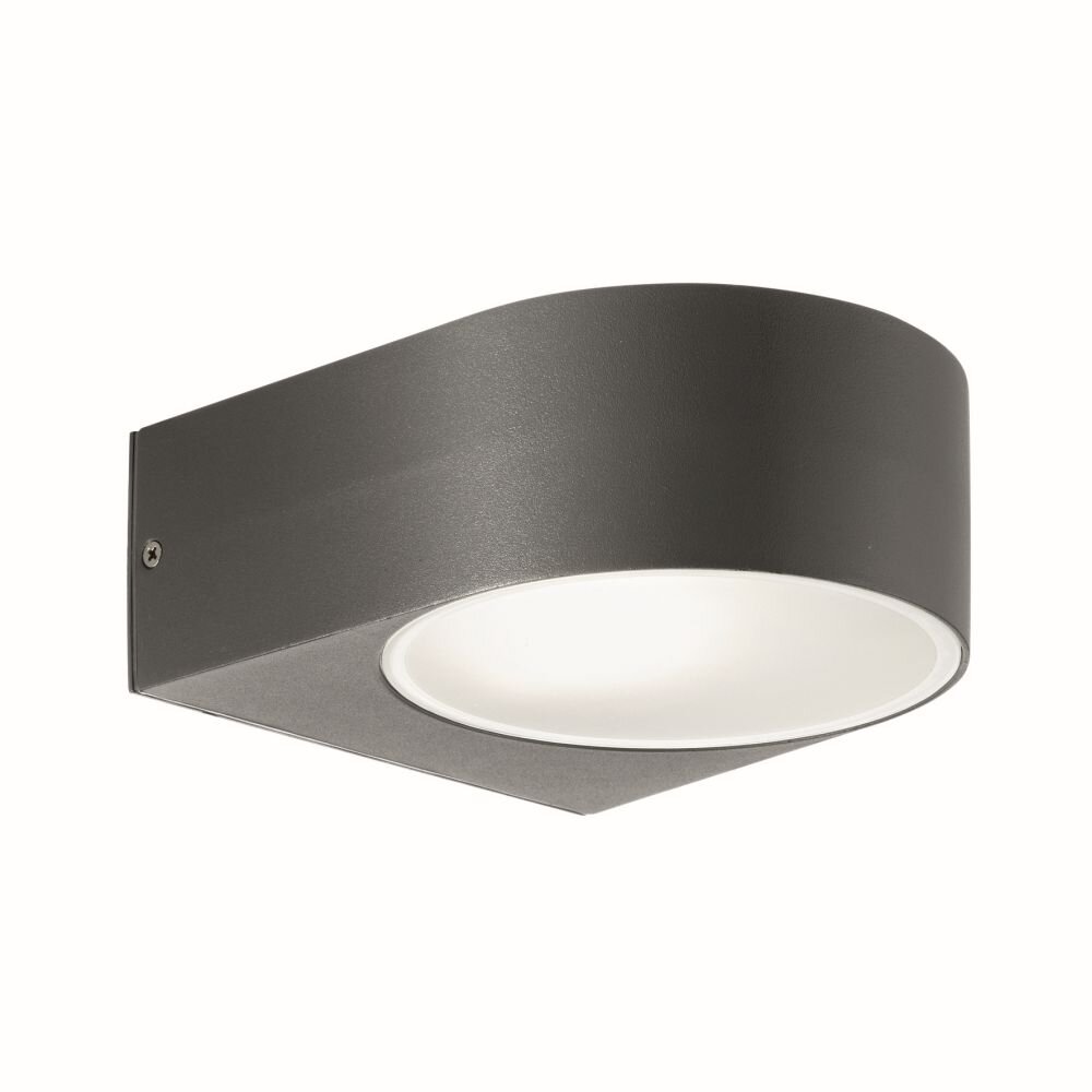 Ideal Lux IKO Aussenwandleuchte Anthrazit, 1-flammig main product photo