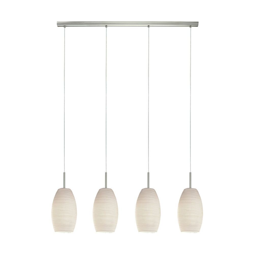 Eglo BATISTA Hängeleuchte Nickel-Matt, 4-flammig main product photo