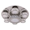 Globo AMUR Deckenleuchte LED Chrom, 1-flammig