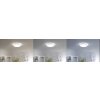 Leuchten Direkt Ls-JUPI Deckenleuchte LED Weiß, 1-flammig, Fernbedienung, Farbwechsler