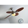 Globo WADE Ventilator Edelstahl, Nickel-Matt, 1-flammig