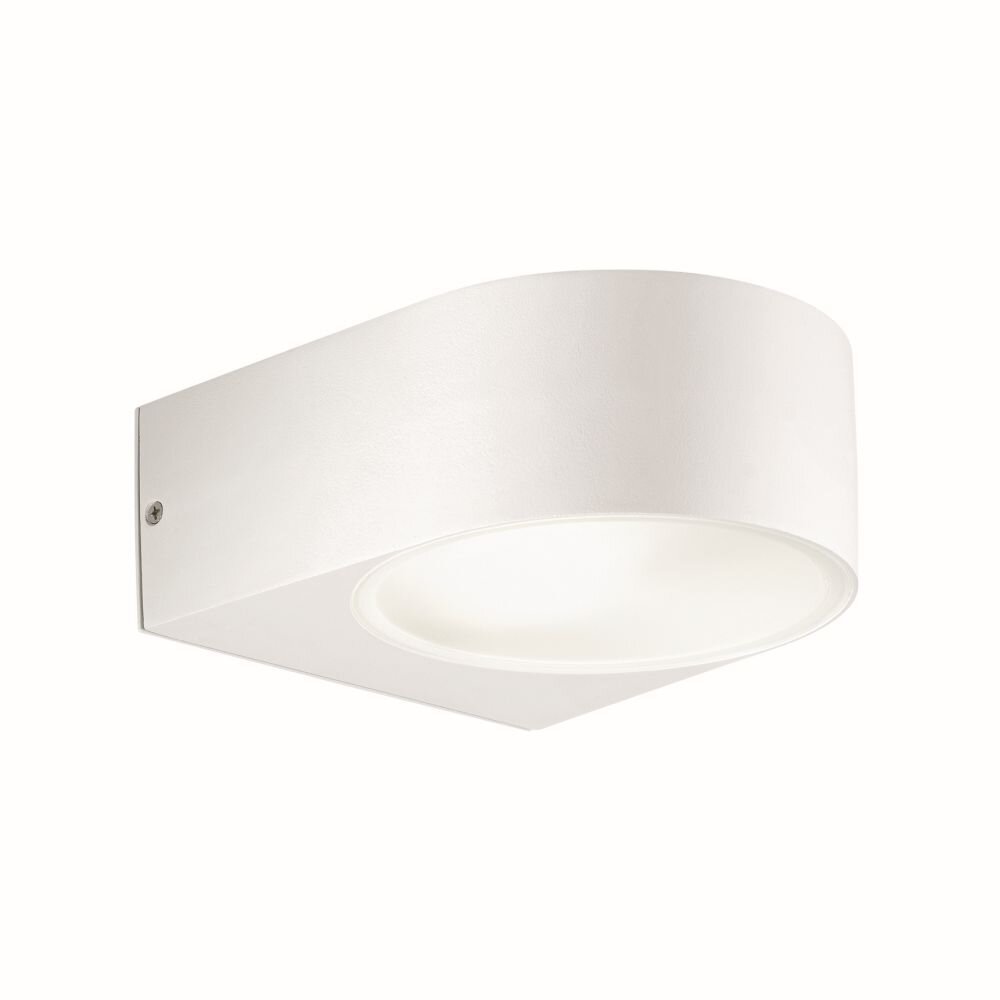 Ideal Lux IKO Aussenwandleuchte Weiß, 1-flammig main product photo