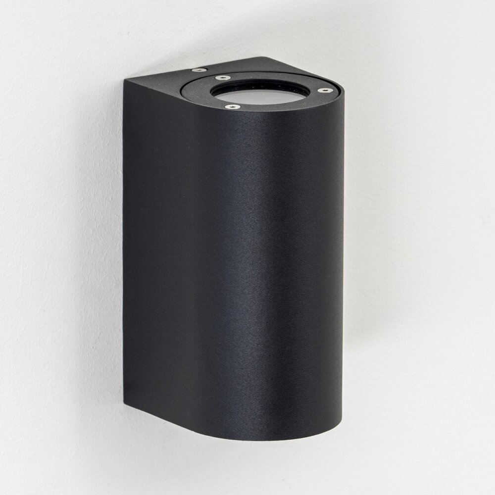 Boda Außenwandleuchte Schwarz, 2-flammig main product photo
