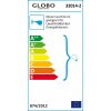 Globo XELOO Außenlampe Edelstahl, 2-flammig