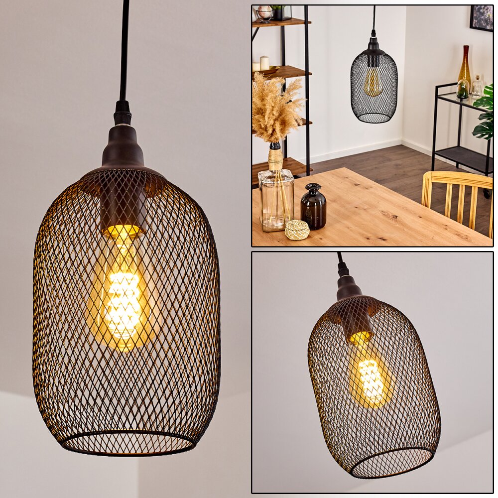 Moholm Hängeleuchte Schwarz, 1-flammig main product photo