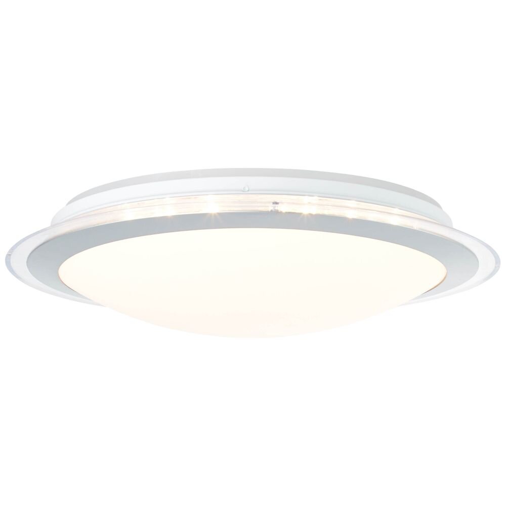 Brilliant Dinos Deckenleuchte LED Silber, 1-flammig, Fernbedienung, Farbwechsler main product photo