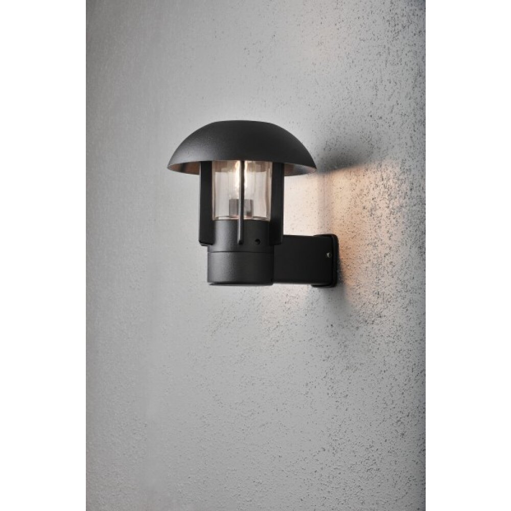 Konstsmide Heimdal Wandleuchte Schwarz, 1-flammig main product photo
