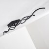 Flow Deckenleuchte LED Schwarz, 2-flammig