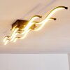 Flow Deckenleuchte LED Schwarz, 2-flammig