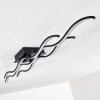 Flow Deckenleuchte LED Schwarz, 2-flammig