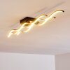 Flow Deckenleuchte LED Schwarz, 2-flammig