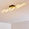 Flow Deckenleuchte LED Schwarz, 2-flammig