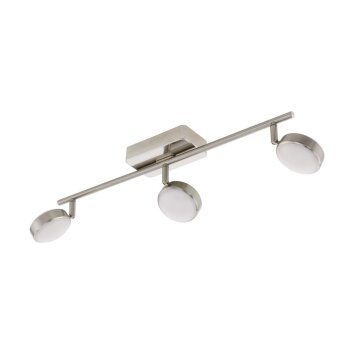 Eglo CONNECT CORROPOLI-C Deckenspot LED Nickel-Matt, 3-flammig, Farbwechsler