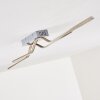 Jamjo Deckenleuchte LED Nickel-Matt, 1-flammig