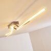 Jamjo Deckenleuchte LED Nickel-Matt, 1-flammig