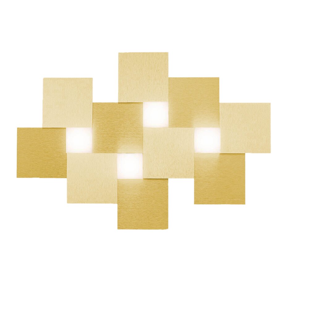 Grossmann CREO Deckenleuchte LED Messing, 4-flammig main product photo