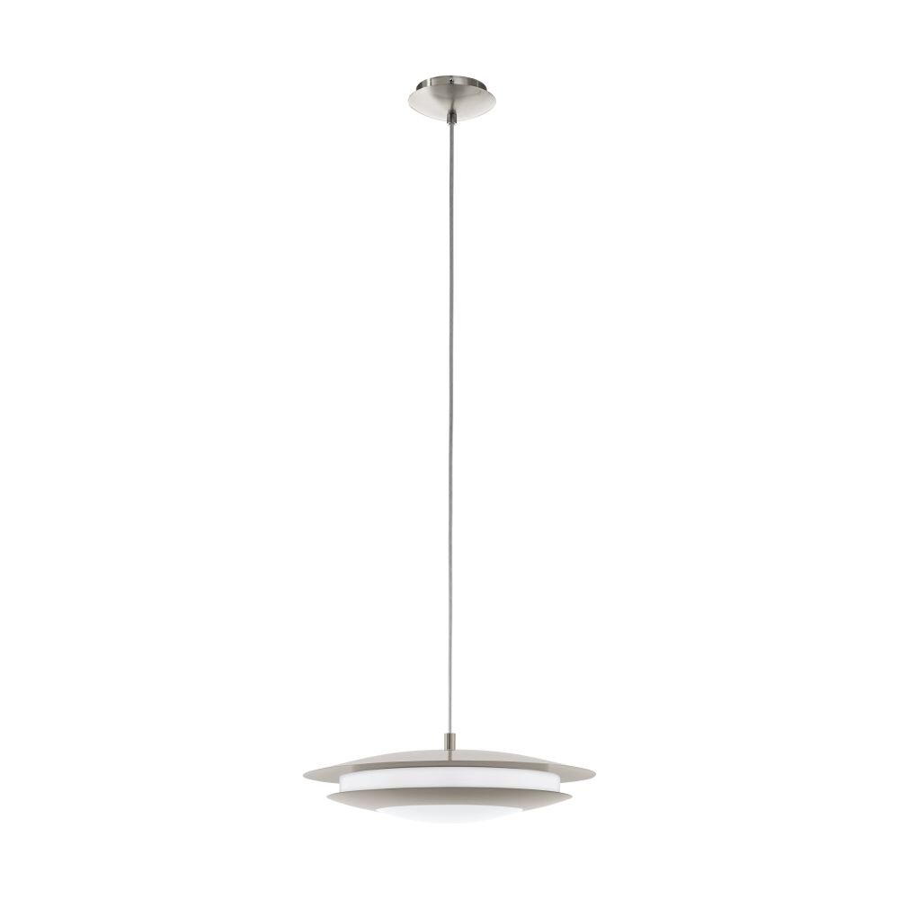 EGLO connect MONEVA-C Hängeleuchte LED Nickel-Matt, 1-flammig, Farbwechsler main product photo