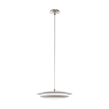 EGLO connect MONEVA-C Hängeleuchte LED Nickel-Matt, 1-flammig, Farbwechsler