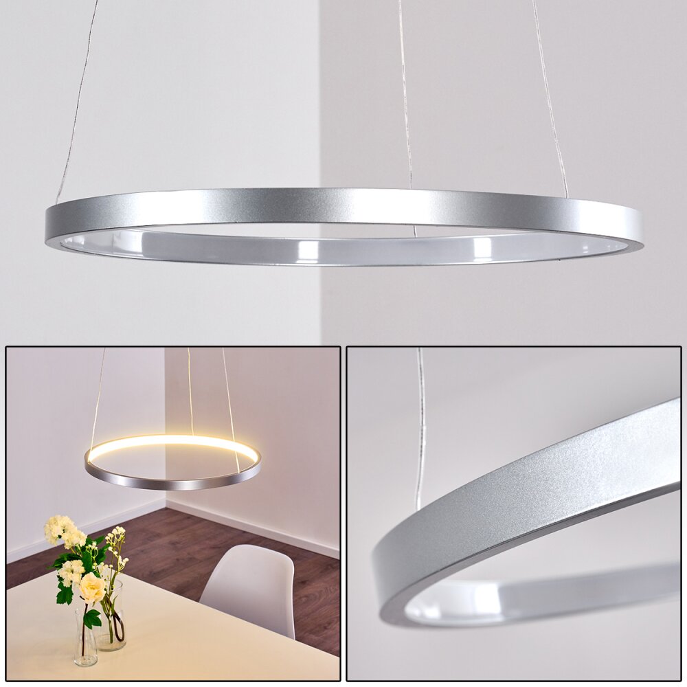 Canisteo Hängeleuchte LED Silber, 1-flammig main product photo