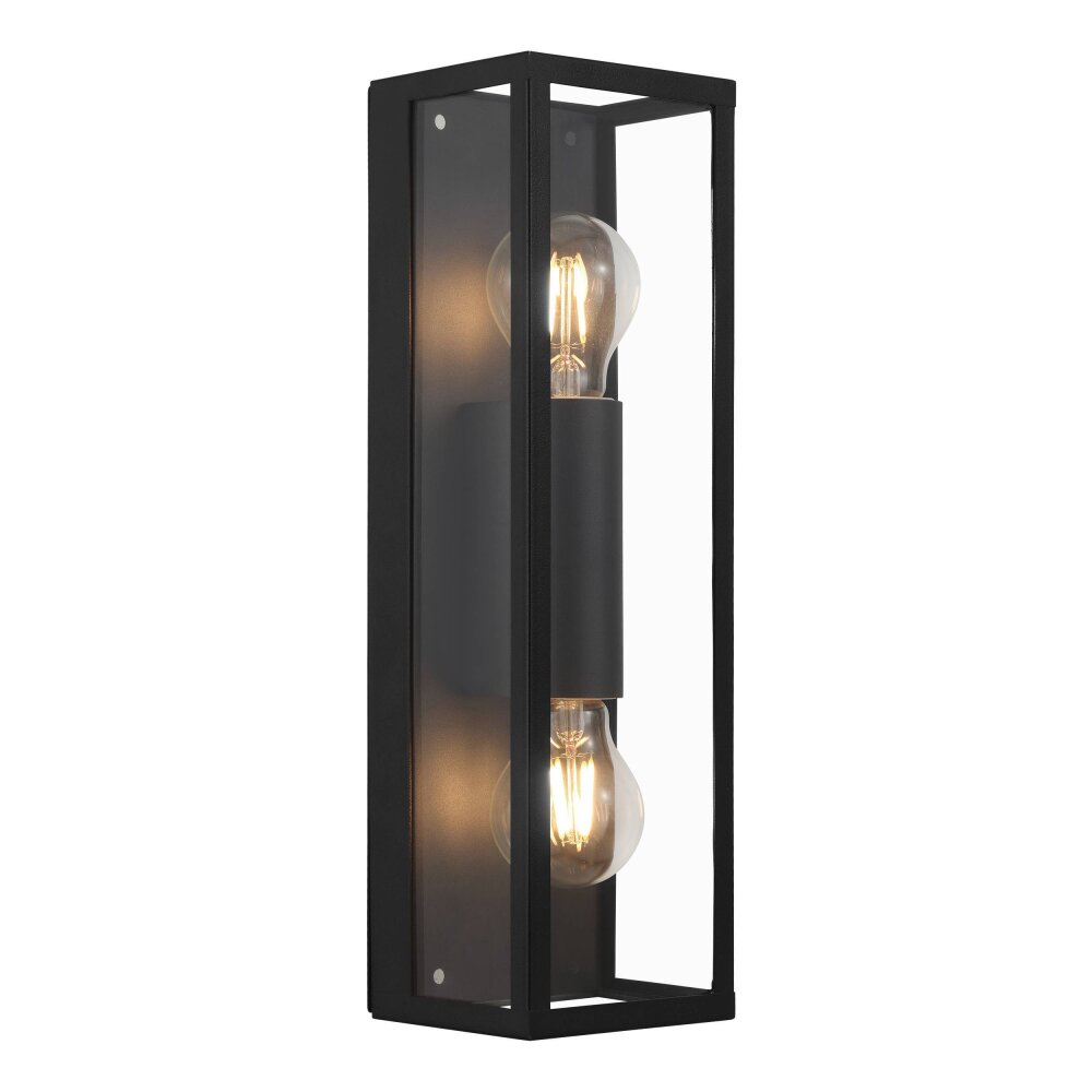Eglo Leuchten AMEZOLA Wandleuchte Schwarz, 2-flammig main product photo