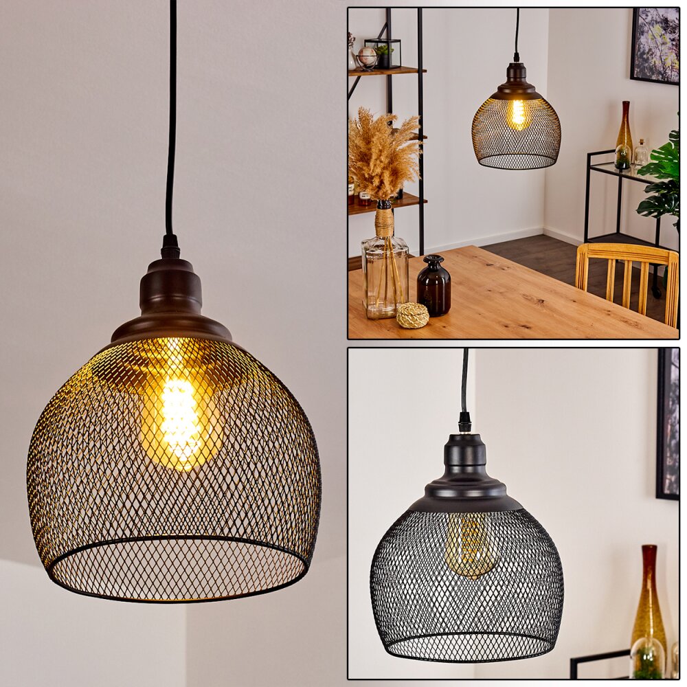 Moholm Hängeleuchte Schwarz, 1-flammig main product photo
