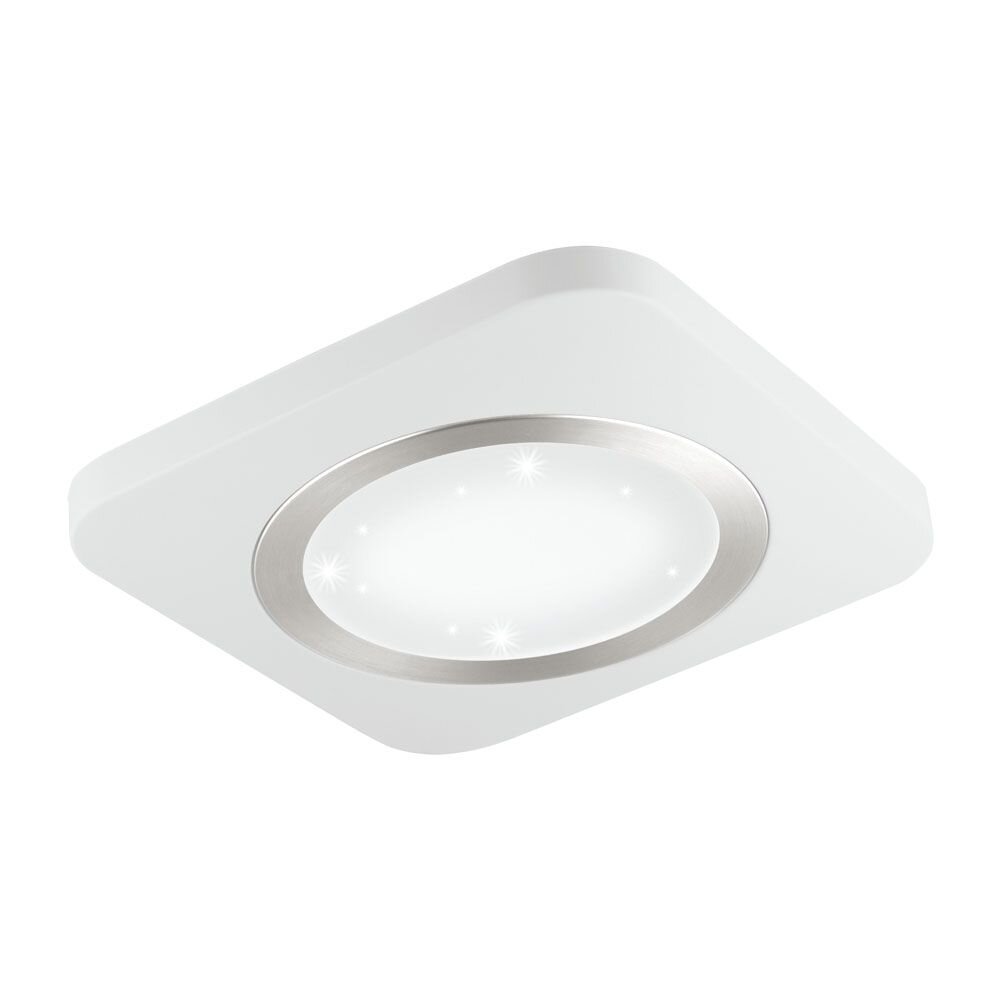 Eglo PUYO-S Aufbauleuchte LED Nickel-Matt, Weiß, 1-flammig main product photo