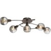 Globo ISLA Deckenleuchte LED Bronze, 5-flammig