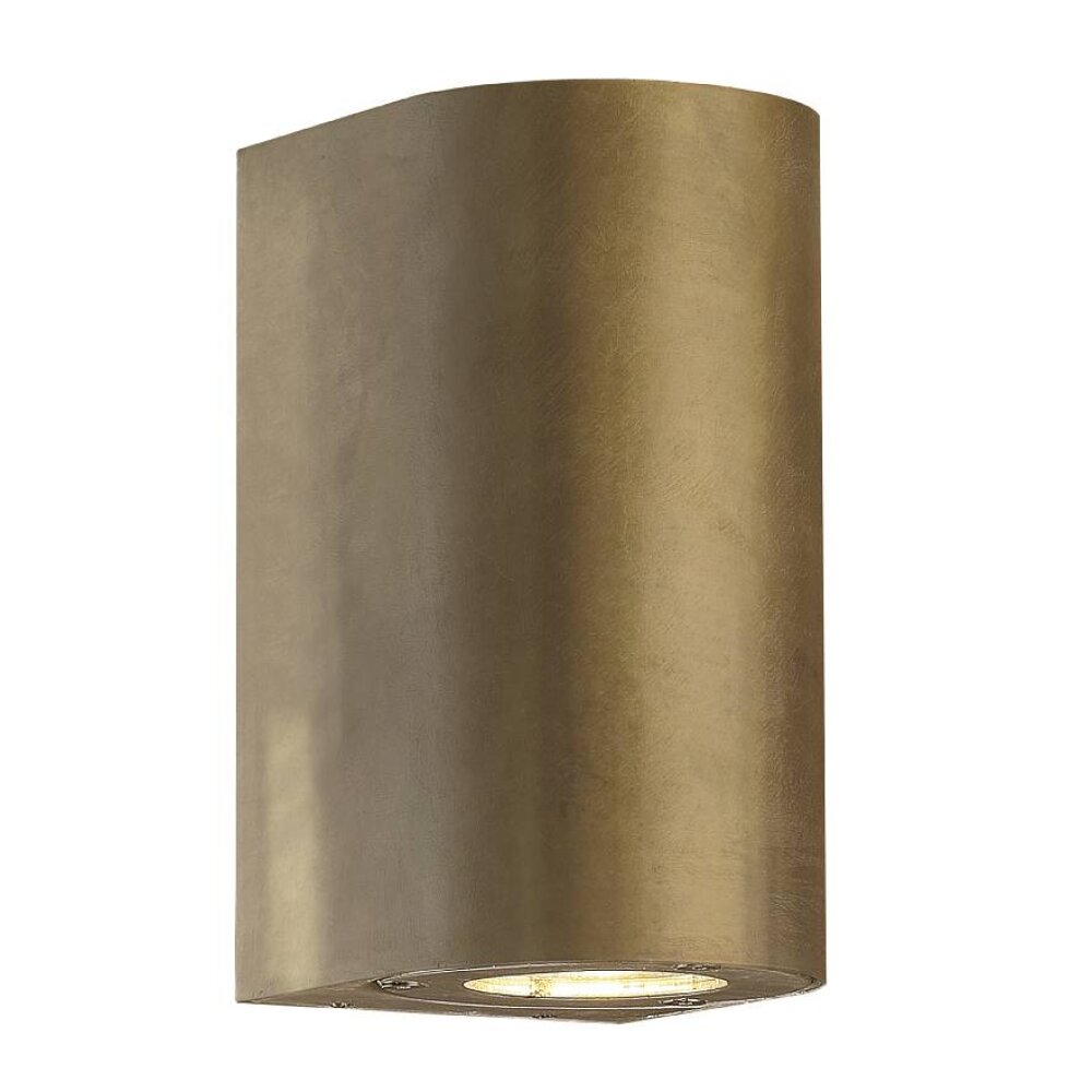 Design For The People by Nordlux Canto Wandleuchte Messing, 2-flammig main product photo