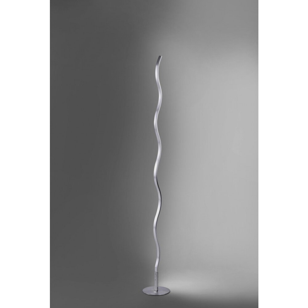 Leuchten Direkt WAVE Stehleuchte LED Edelstahl, 1-flammig main product photo