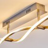 Imatro Deckenleuchte LED Nickel-Matt, 2-flammig