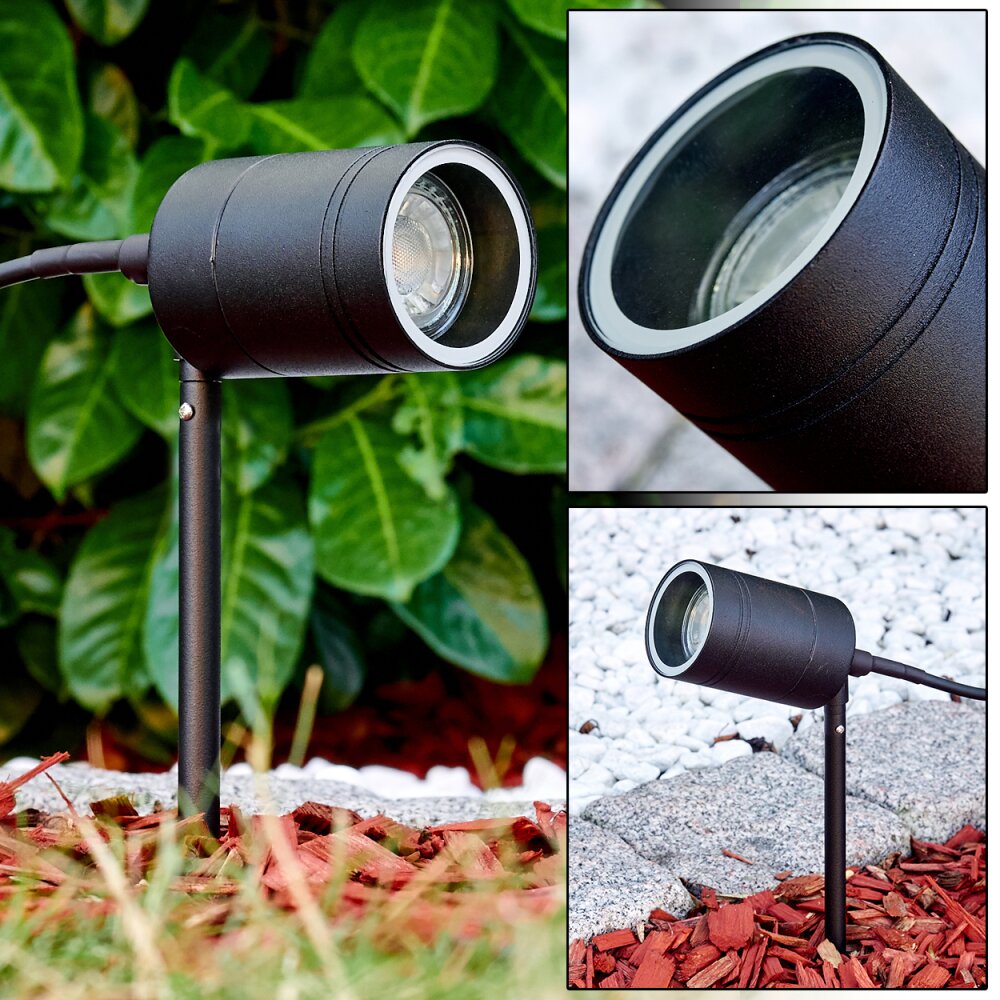 Froslev Gartenspieß LED Schwarz, 1-flammig main product photo