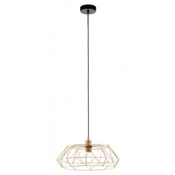 Eglo CARLTON 2 Pendelleuchte Kupferfarben, Schwarz, 1-flammig Eglo CARLTON 2 Pendelleuchte Kupferfarben, Schwarz, 1-flammig