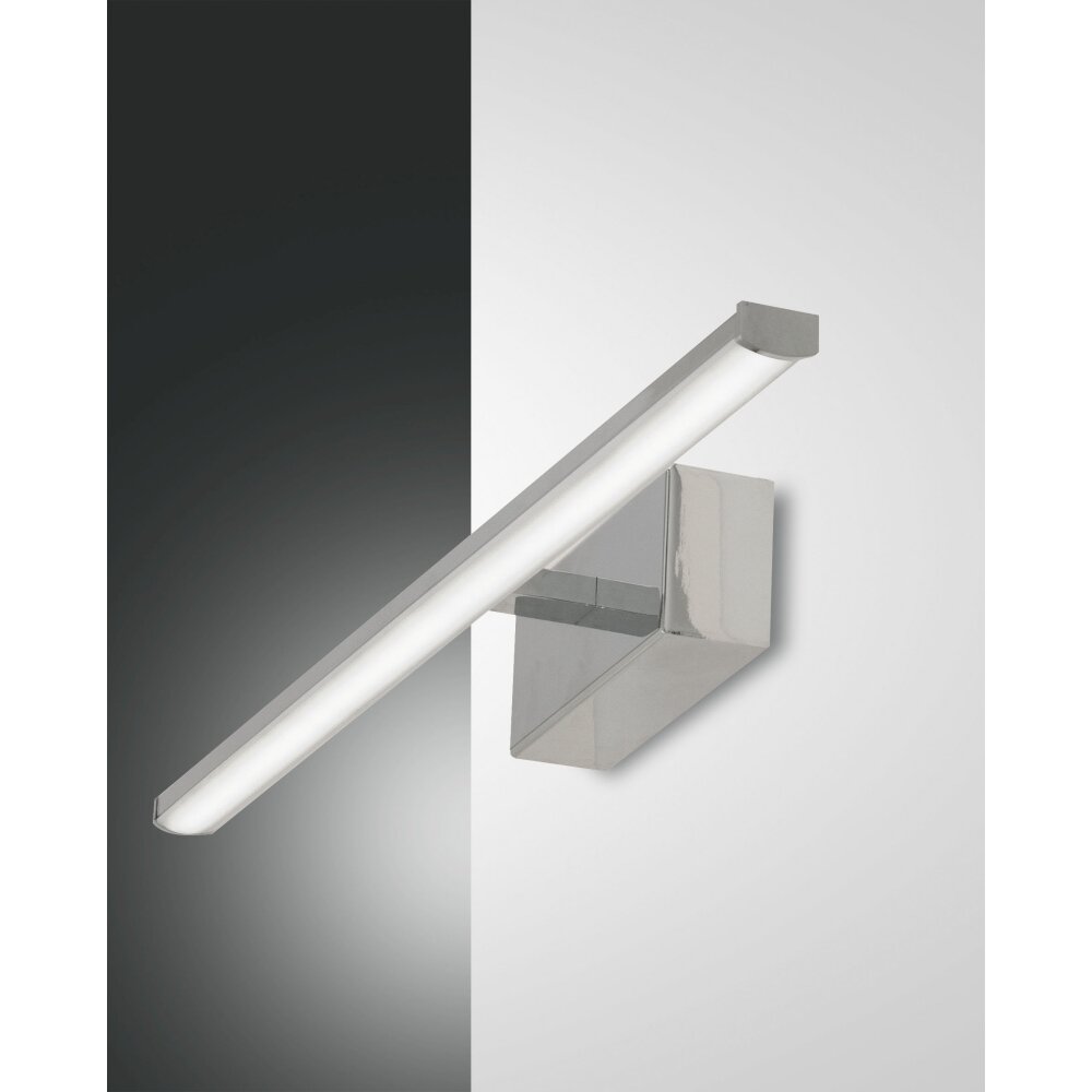 Fabas Luce Nala Wandleuchte LED Chrom, 1-flammig main product photo