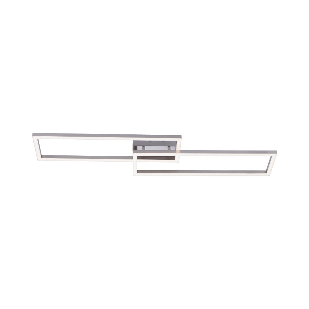 Leuchten Direkt Ls-MAXI Deckenleuchte LED Edelstahl, 1-flammig, Fernbedienung, Farbwechsler main product photo