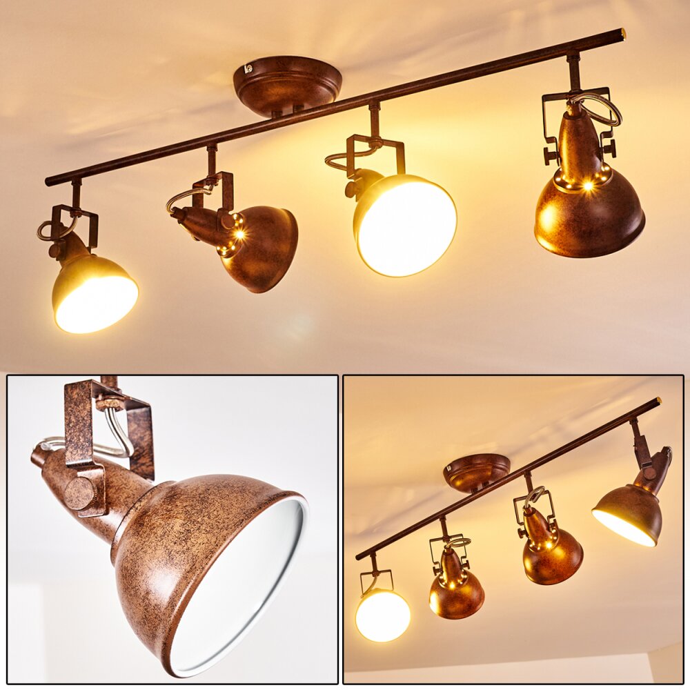 Tina Deckenleuchte Rostfarben, 4-flammig main product photo