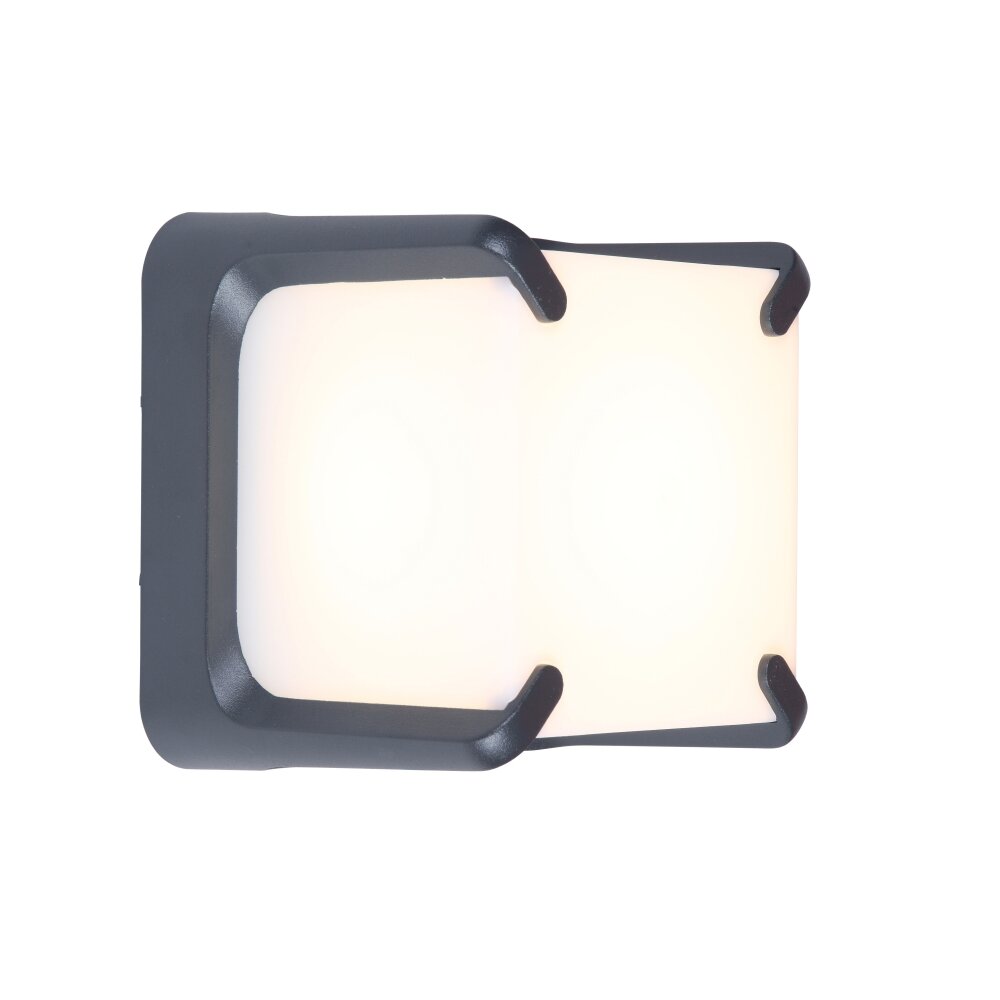 Lutec ARMOR Aussenwandleuchte LED Anthrazit, 1-flammig main product photo