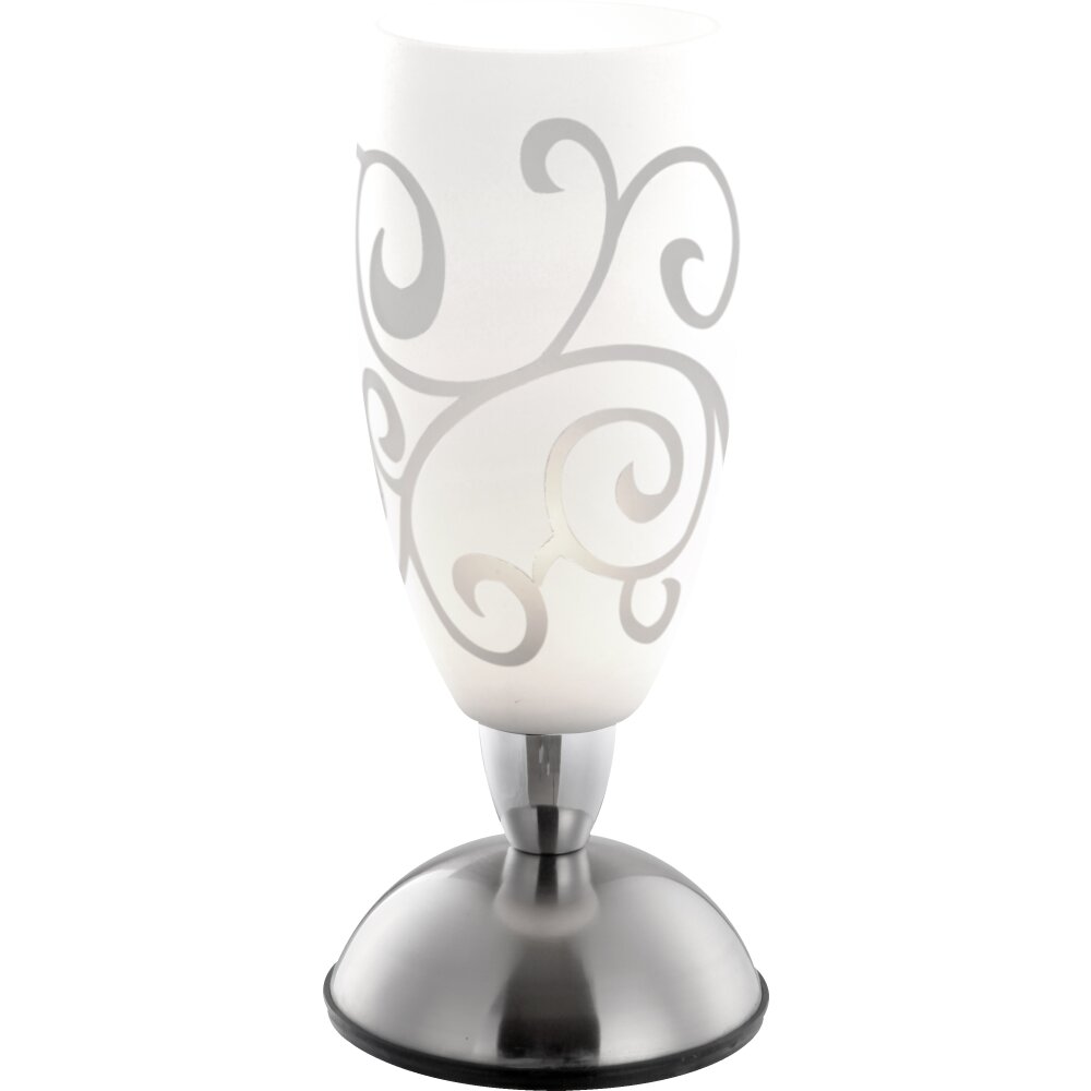 Globo AURIGA Tischleuchte Chrom, Nickel-Matt, 1-flammig main product photo