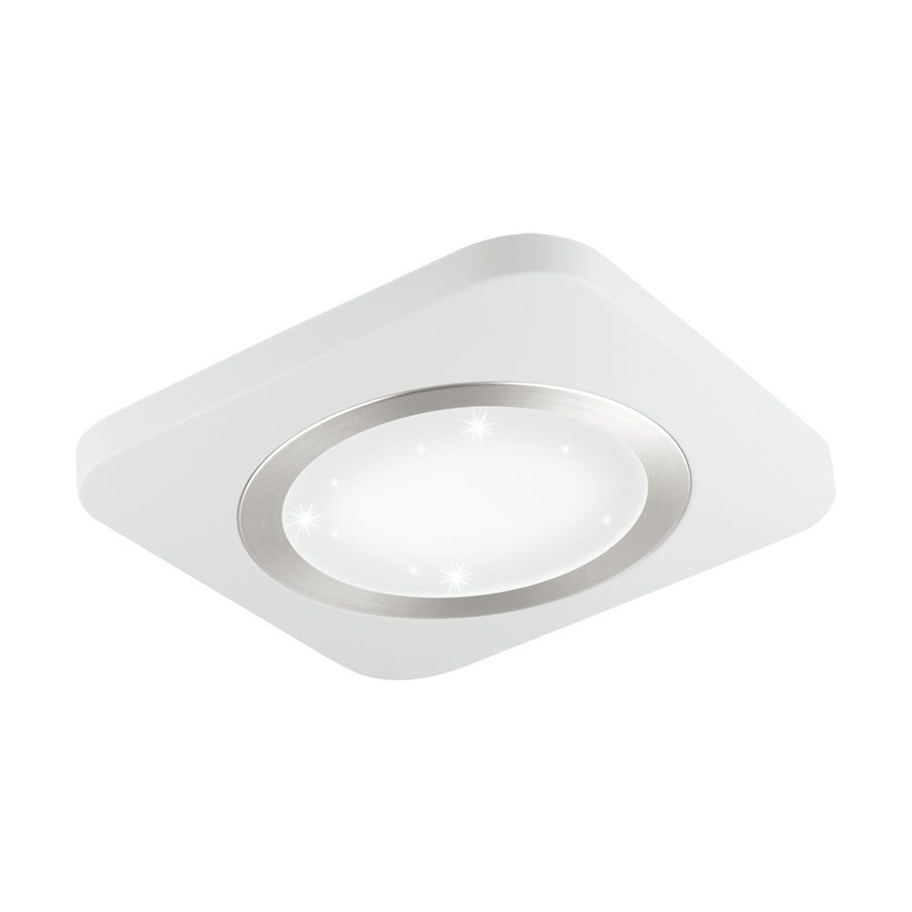Eglo PUYO-S Aufbauleuchte LED Nickel-Matt, Weiß, 1-flammig main product photo
