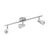 Eglo TIBERIO Spot LED Chrom, 3-flammig