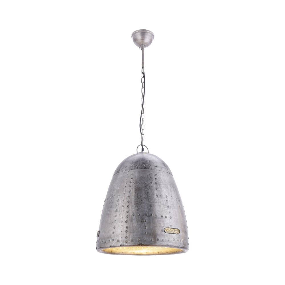 Leuchten Direkt SAMIA Pendelleuchte Grau, 1-flammig main product photo